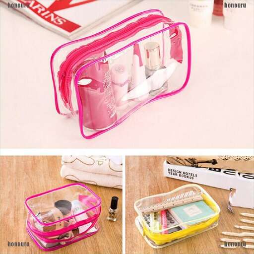 a pink case with a pink case and other items.