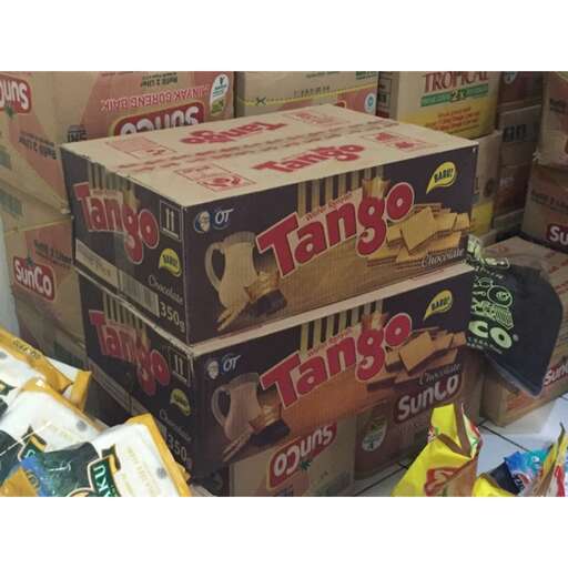 the boxes are stacked up.