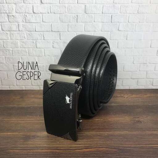 a belt made of leather