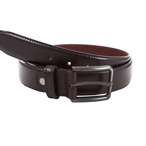 a belt made of leather