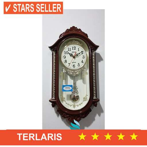 a clock with a star on the face