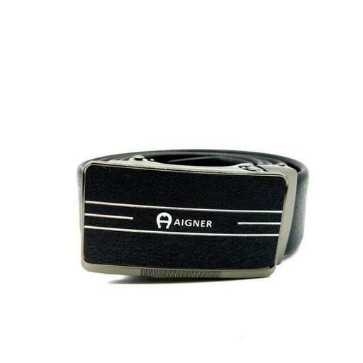a black leather case with a white interior.