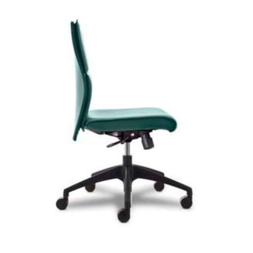 office chair with wheels on a white background