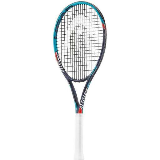 tennis racket in a white background