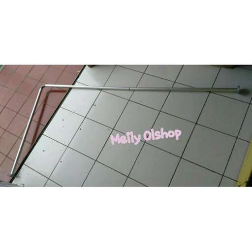 a floor with a metal frame