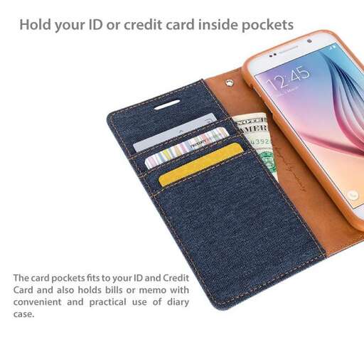 hold your credit card inside your wallet.