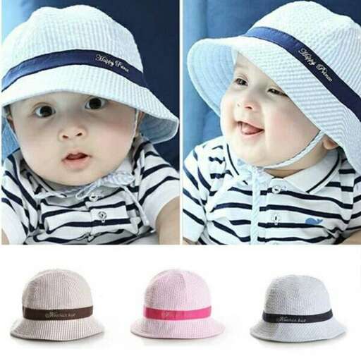 a baby in a hat