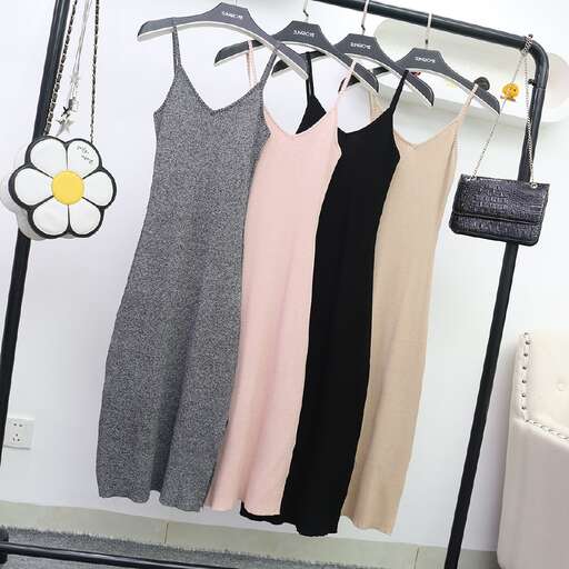 a small group of clothes