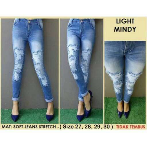 jeans with a lightbulb