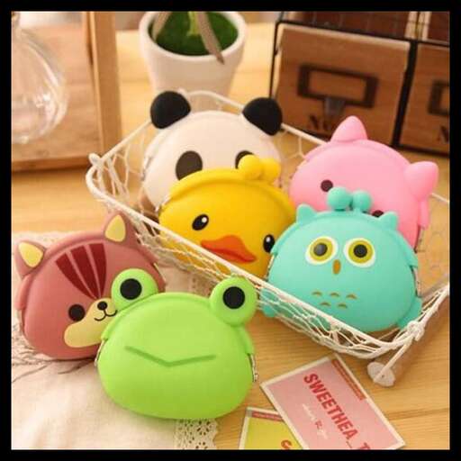 cute little animals in a basket