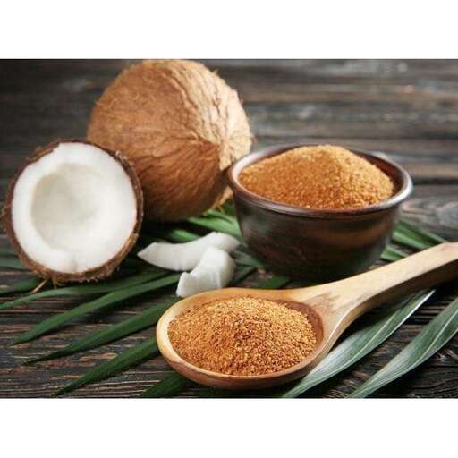 coconut oil in a wooden spoon