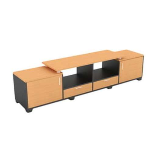 a desk with drawers and a drawer.