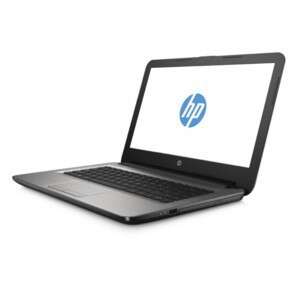 a laptop computer with a logo on the screen.