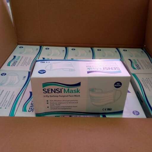 a box with a lot of facial hygiene on it.