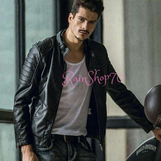 actor in a leather jacket