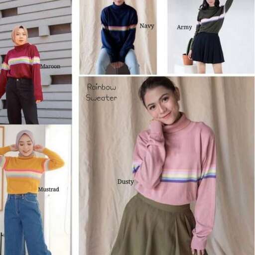 how to wear a sweater in winter