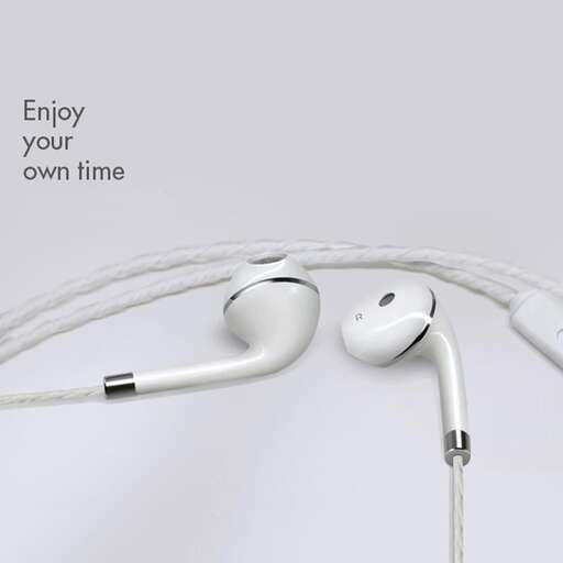 a headphone that is laying on a table.