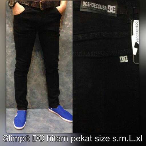 jeans with a black belt