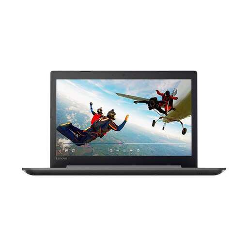 a laptop with a picture of people on it.