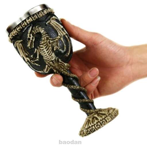 a bottle of beer with a dragon on the front.