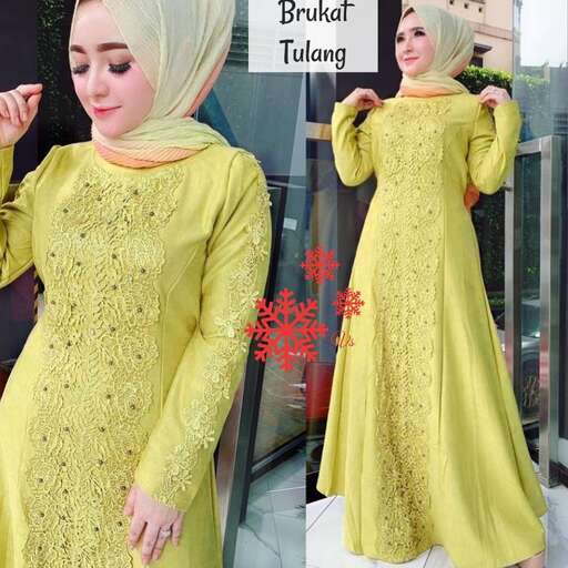 yellow dress with a touch of black