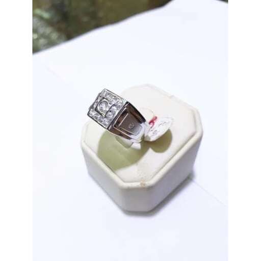 ring with a ring of diamonds