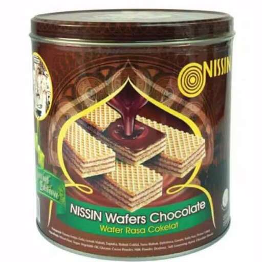 chocolate in a brown tin