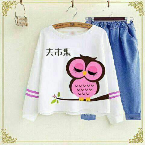 owl owl on a t - shirt