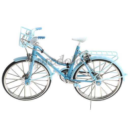a bicycle made of plastic and metal.
