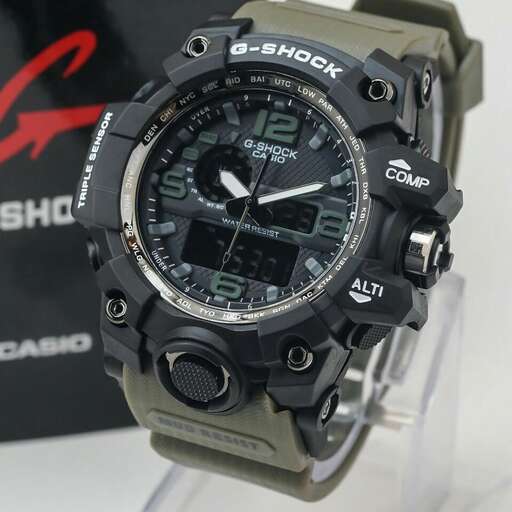 the watch is a watch that is on display.