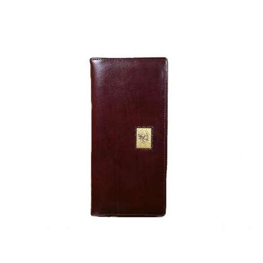 leather wallet with a leather cover