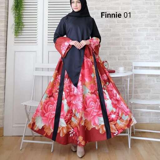 garment with a floral pattern