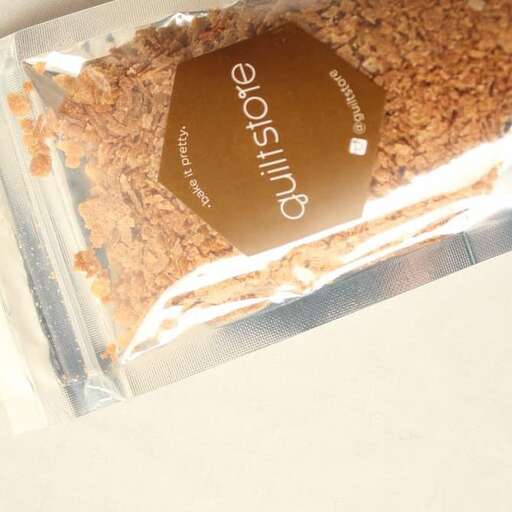 a box of food that is sitting on a table.