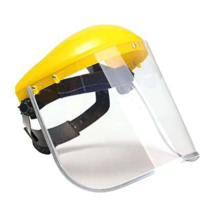 goggles in a clear plastic case