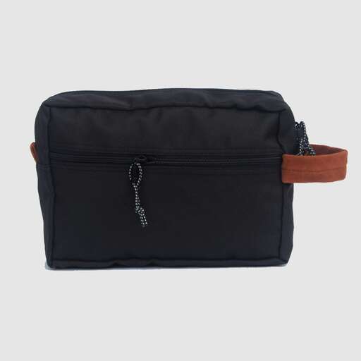 the bag is made from leather and leather.