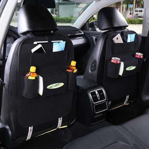 a car seat with a set of seats.