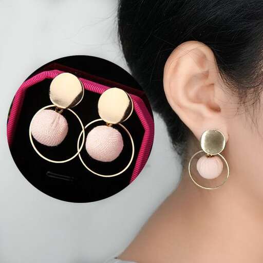 earrings with a pair of earrings