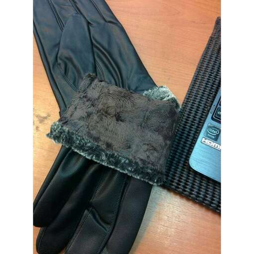 gloves with a pair of gloves