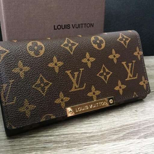 wallet with a design of the logo