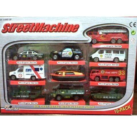 a collection of toy cars