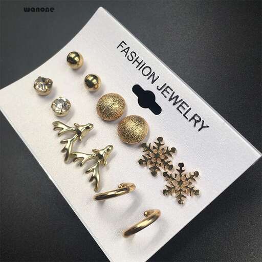 a set of earrings and earrings