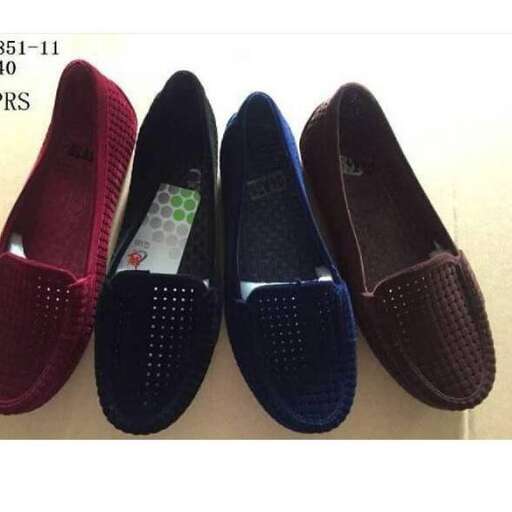 a pair of shoes with a price tag.