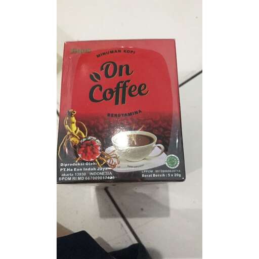 coffee is on the coffee machine