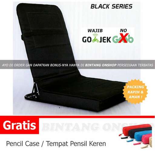 a black briefcase with a large black case.