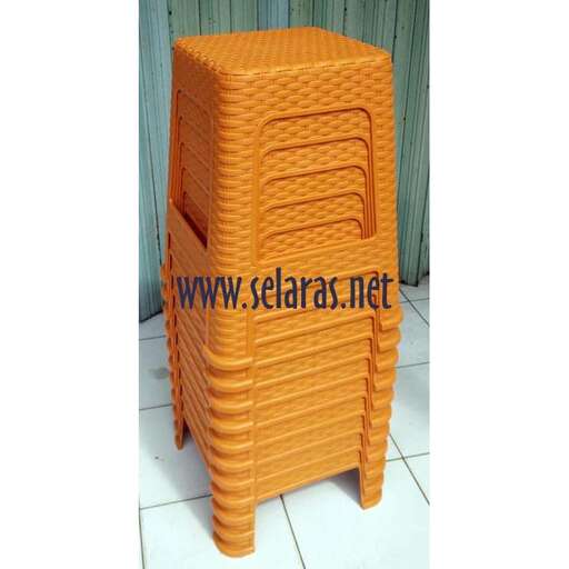 a pair of stools