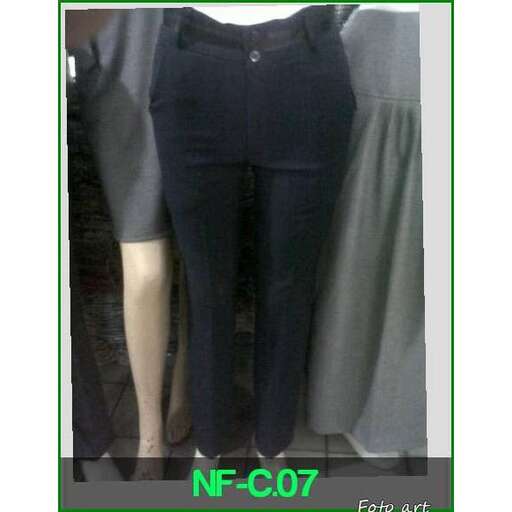 a pair of black trousers