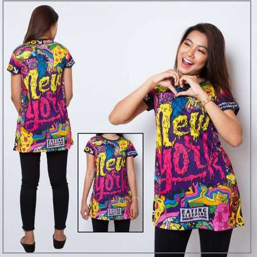 person in the new shirt