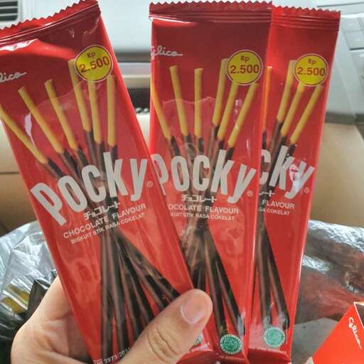 a box of sticks i made for my son.