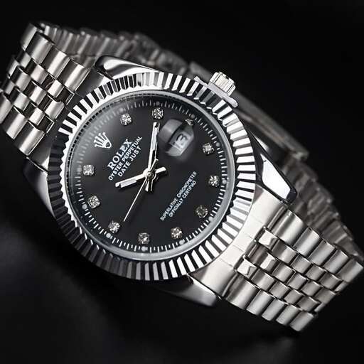 the watch is a watch that's designed for a man who is wearing a watch.