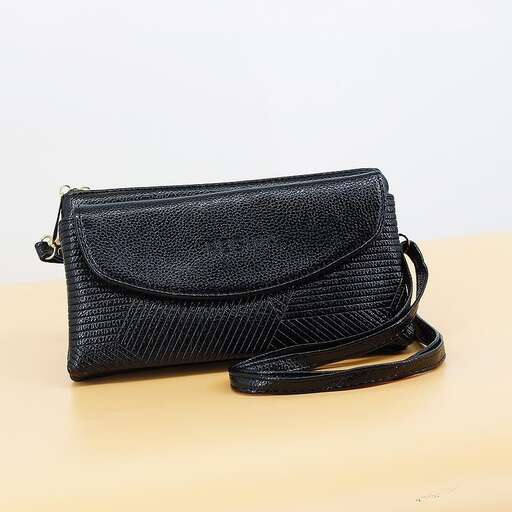 the bag is made of leather and is made from % recycled leather.